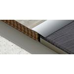 Kép 1/2 - Profilplast öntapadós összekötő profil 40 mm / 2,7 m eloxált ezüst