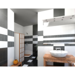 Kép 2/2 - Zalakerámia Kendo gres padlóburkolat, 33,3 x 33,3 x 0,8 cm, fekete, ZRF 316, Kifutó termék