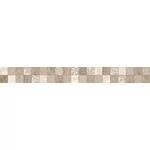 Kép 1/2 - Zalakerámia Traver szegély burkoló lap, 60 x 6 x 0,9 cm, fényes bézs, TRAVER SZ-62064
