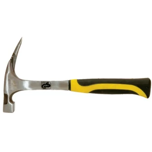 Bautool Ácskalapács, egybeöntött mágneses fejjel és soft gumi markolattal, 600 gramm