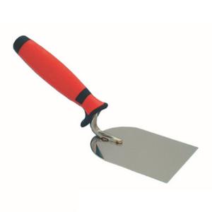 Bautool rozsdamentes gipszkanál, soft nyéllel, 100 mm