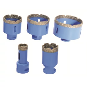 Bautool gyémántfúró készlet, 5 részes