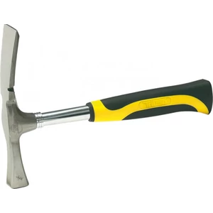 Bautool kőműves kalapács, acél nyéllel, soft, 600 g