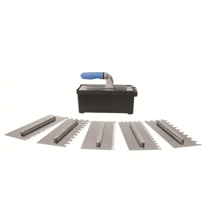 Bautool rozsdamentes glettelő készlet, 8 részes