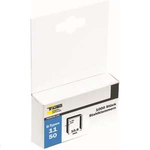 Bautool tűzőkapocs, tűzőkalapácshoz, 10 mm