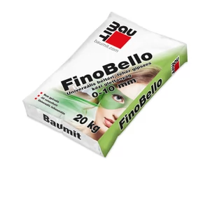 Baumit Finobello gipszes glettanyag, 0-10 mm, fehér, 20 kg