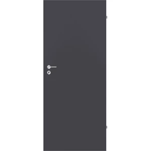 Doorio CPL beltéri ajtó, 75 x 210 cm, uni antracit, 10-14 cm-es állítható tokkal