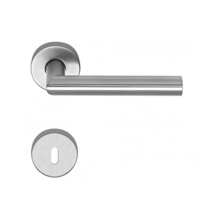 Lartech Thema-Pro kilincs, inox, körrozettás, BB zárral