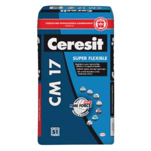 Henkel Ceresit CM 17 S1 szálerősített, flexibilis csemperagasztó, 25 kg