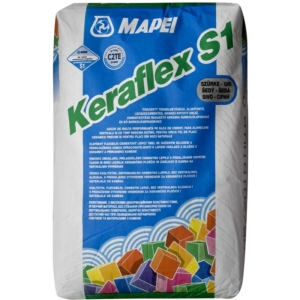 Mapei Keraflex S1 flexiblis csemperagasztó, 25 kg, szürke