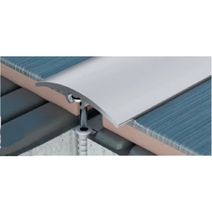 Profilplast rejtett rögzítésű összekötő profil 40 mm / 2.7m eloxált ezüst