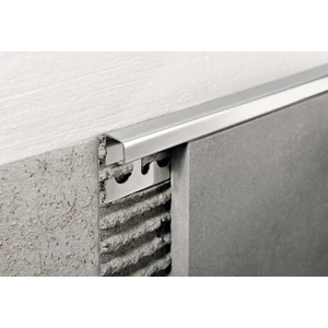 Progress Projolly Square alumínium díszítő élvédő 12,5 mm / 2,7 m anodizált ezüst Progress Projolly Square alumínium díszítő élvédő 12,5 mm / 2,7 m anodizált ezüst