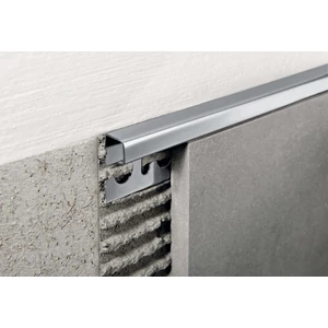 Progress Projolly Square díszítő élvédő 12,5 mm / 2,7 m rozsdamentes acél Progress Projolly Square díszítő élvédő 12,5 mm / 2,7 m rozsdamentes acél