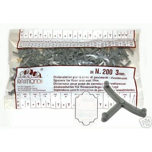 Raimondi fugakereszt 3 ágú, Provenzale lapokhoz, 200 db / csomag