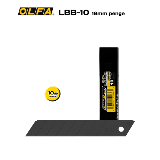 Olfa LBB-10 pótpenge, 10 db / csomag