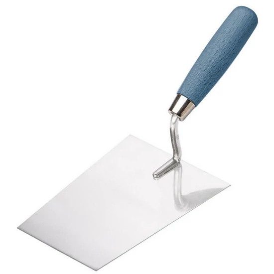 Bautool rozsdamentes kőműveskanál, 180 mm