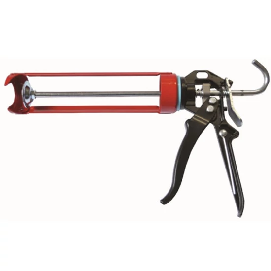 Bautool profi kinyomópisztoly, erősített présszerkezettel, piros