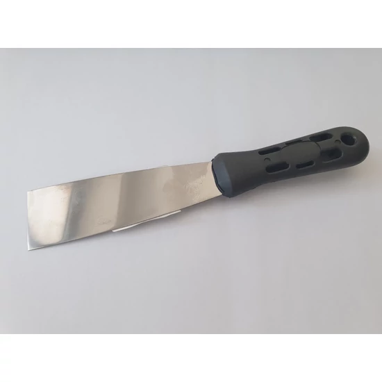 Bautool rozsdamentes spakli, műanyag nyéllel, 40 mm