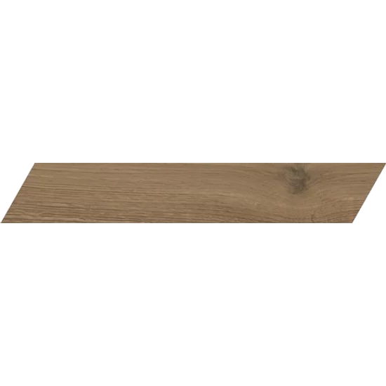 Marca Corona Elisir Royal Castano Chevron dekor fahatású járólap, 45 x 7,5 x 0,9 cm