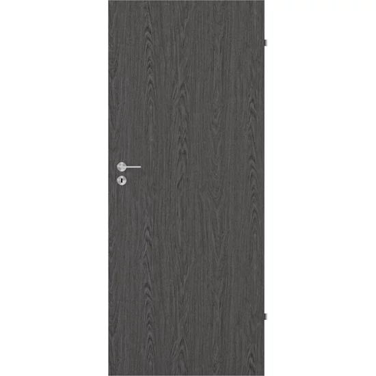 Doorio FF beltéri ajtó, 75 x 210 cm, antracit tölgy, 10-14 cm-es állítható tokkal