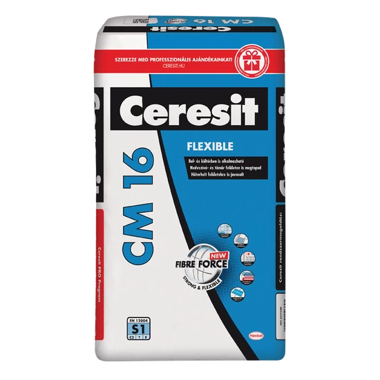 Henkel Ceresit CM 16 S1 flexibilis csemperagasztó, 25 kg