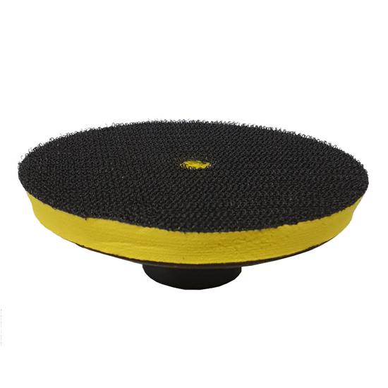 Skt habszivacs tépőzáras tányér, öntapadós polírkorongokhoz, 100 mm