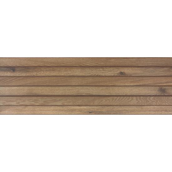 Zalakerámia Base falburkoló lap, 90 x 30 x 1,05 cm, matt barna, WR1V5434