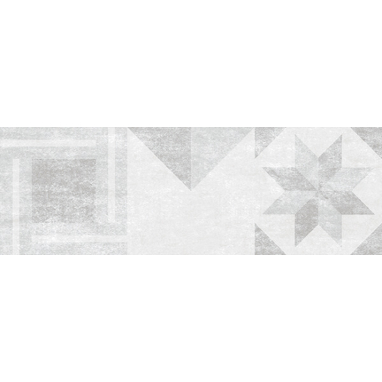 Zalakerámia Cementi falburkoló lap, 60 x 20 x 0,9 cm, szürke-fehér rusztikus, ZBD 62037